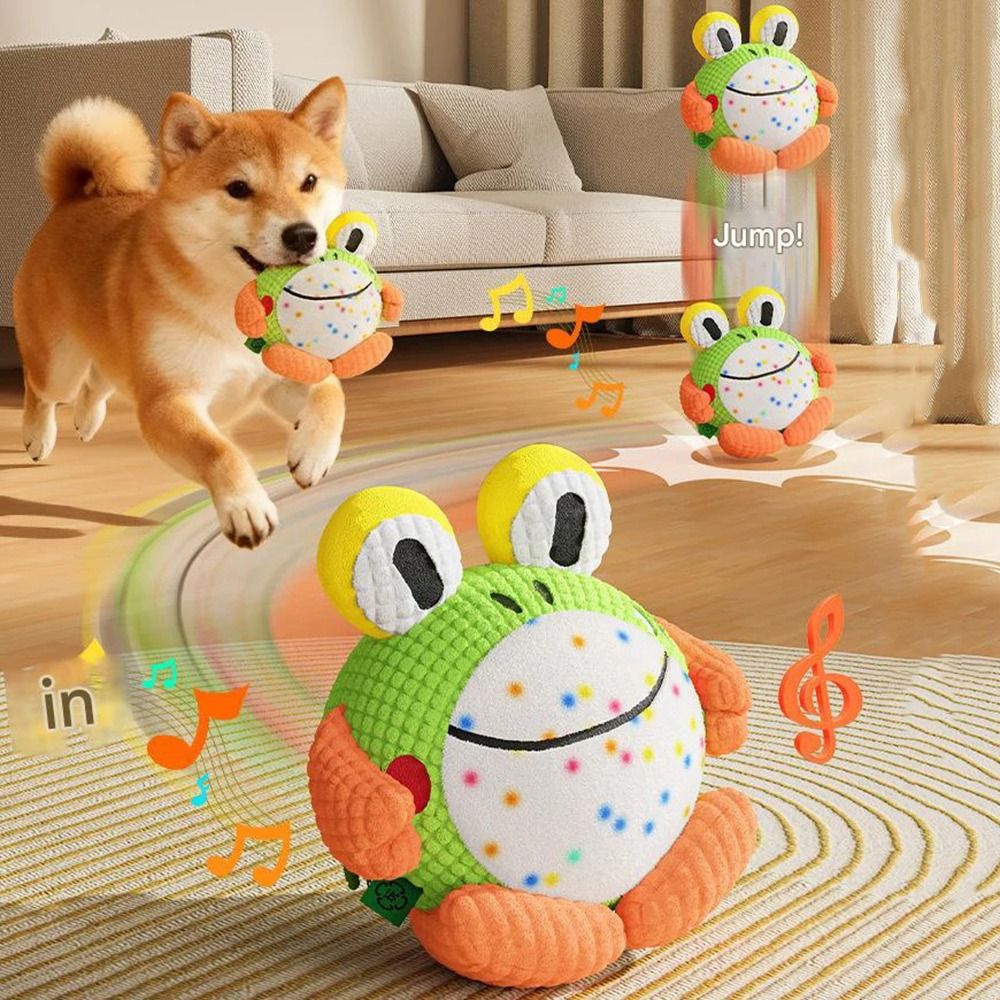ลูกบอลสัตว์เลี้ยงรูปสัตว์ มีเส - Automatic Moving Dog Ball บทวิจารณ์และราคา