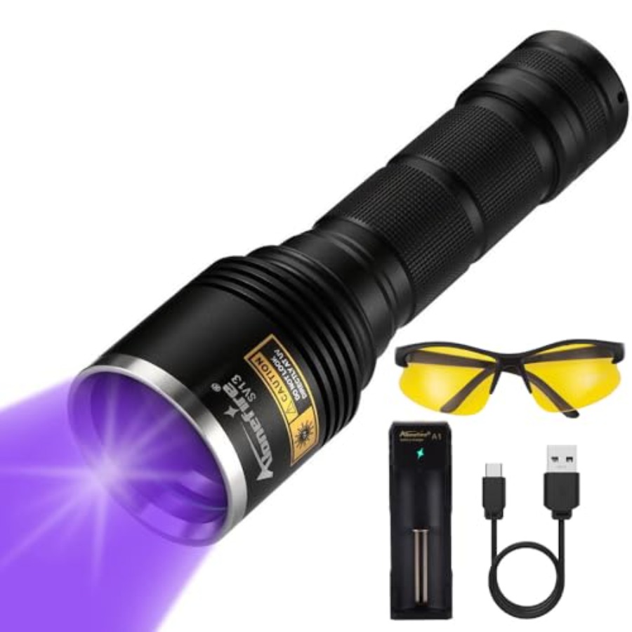 ไฟฉาย UV SV13 15W 365nm แบบชาร - Pet Beds บทวิจารณ์และราคา