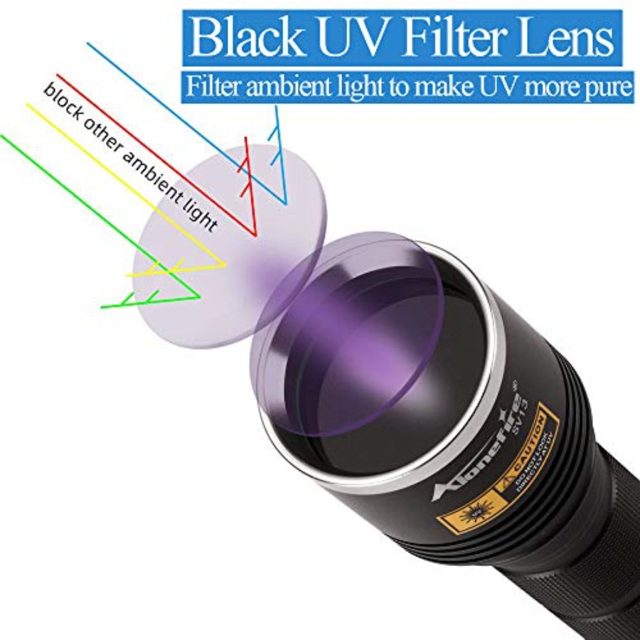 ไฟฉาย UV SV13 15W 365nm แบบชาร - Pet Beds บทวิจารณ์และราคา
