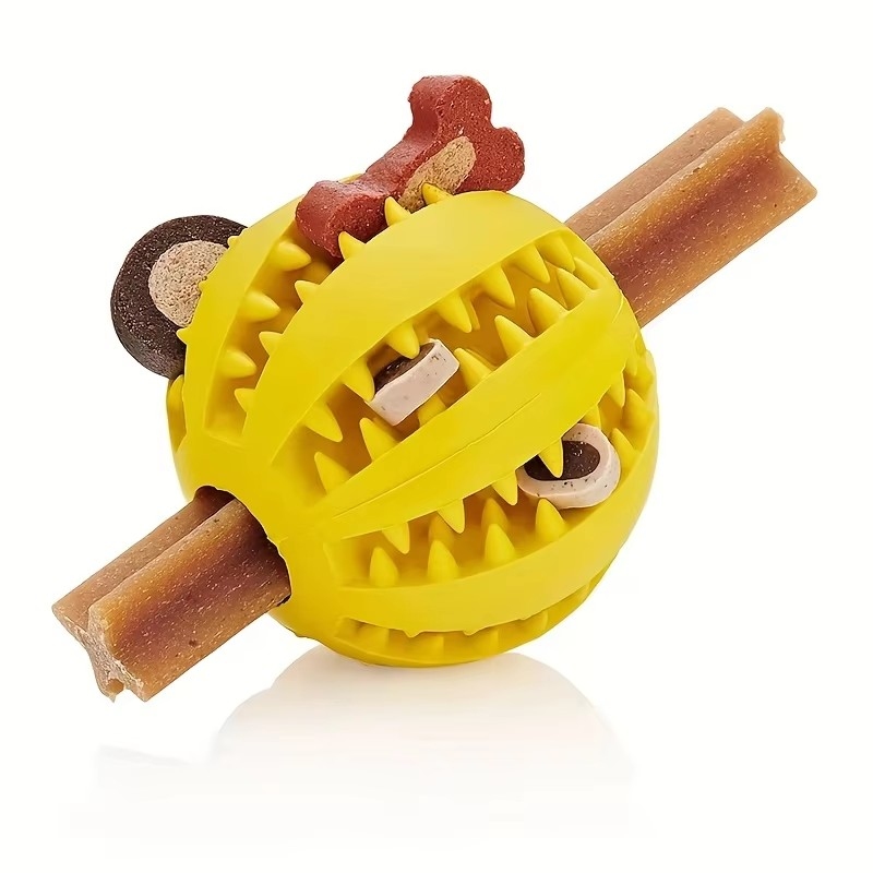 1/2 ชิ้น ของเล่นสุนัข ลูกบอลยา - Dog Puzzle Feeder Toy บทวิจารณ์และราคา